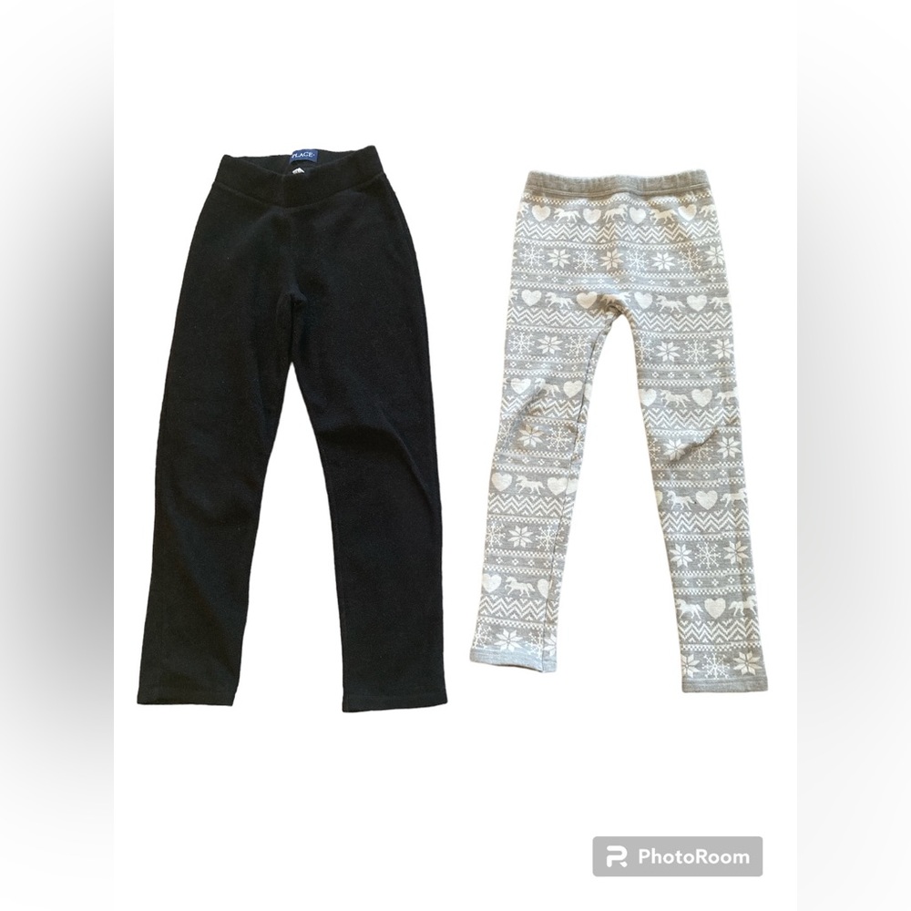 Children’s Place 2 Warm & Cozy Pants Bundle. Size 7/8.